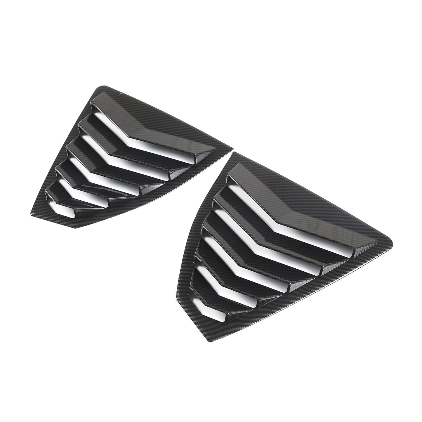 ABS smoked black front bumper side light cover decoration suitable for Corvette C6 2005-2013- v
