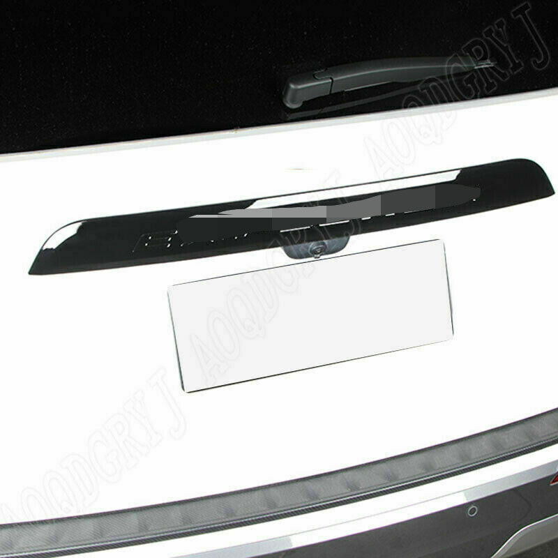 for Sienna 2021-2024 Chrome Look Rear Window Rain Wiper Cover Trim Silver v