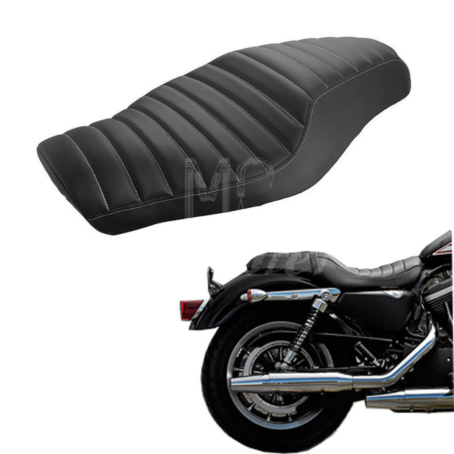 One Piece Driver  Rear Passenger for Seat Two up For Sportster XL883N XL1200 Q