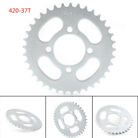For 70 110cc 125cc Dirt Pit Bike Chinese ATV Taotao 420 Chain 37T Rear Sprocket Q