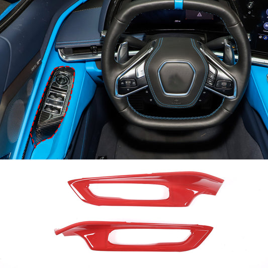 Silver Alloy Center Gear Shift Button Decal Trim for Jaguar XF 2012 - 2015- v