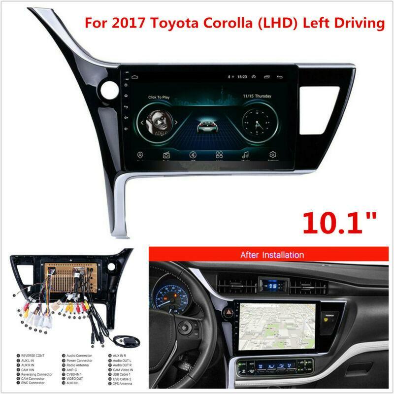 Stereo 10.1-inch Android 8.1 Car Radio GPS Navigation for 2017 for Corolla (LHD) n