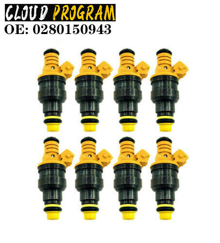 (8pcs) Fuel Injectors 0280150943 Fit for Lincoln for Mercury 4.6 5.0 5.4 5.8L v