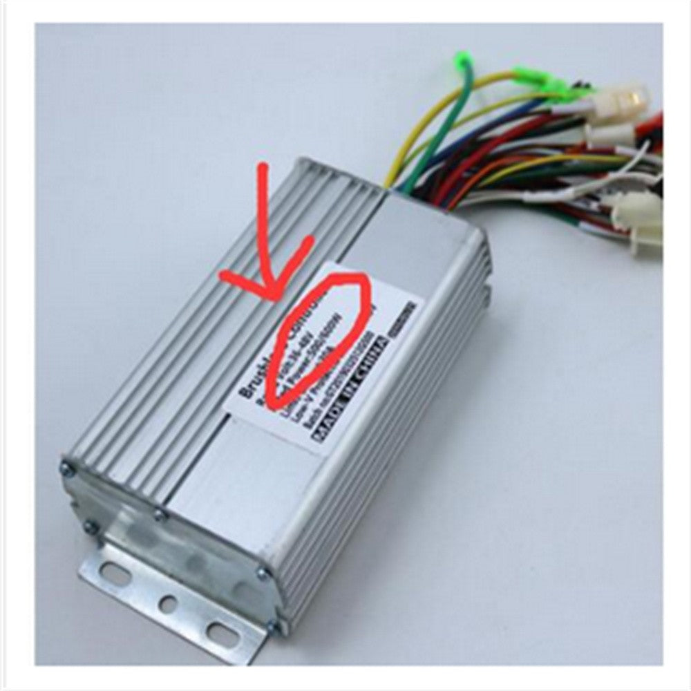 36V-48V Brushless Controller For E-bike Electric Bicycle 500W/600W BLDC Motor US Q