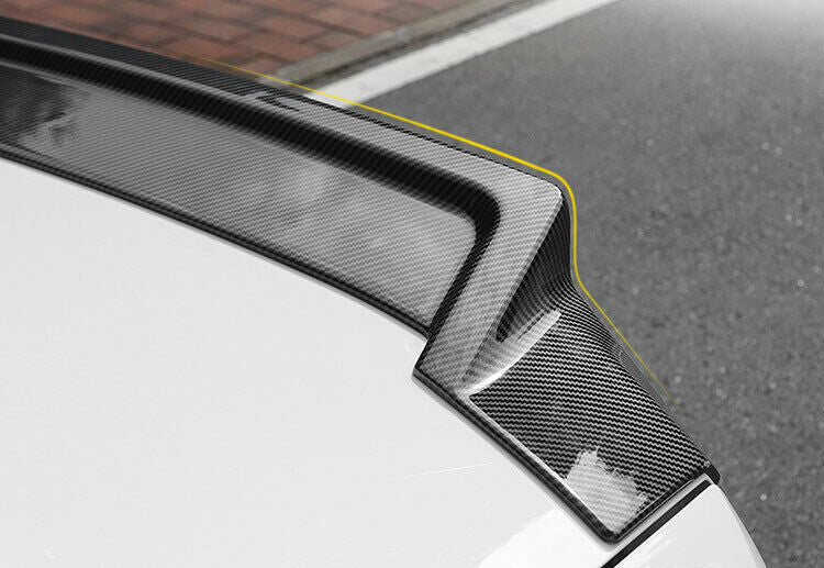 Carbon Fiber Car Rear Boot Spoiler for Volkswagen for Jetta Mk7 Wing Flap 2019-2023