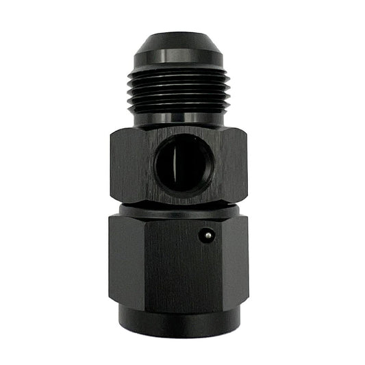 12AN Fuel Fitting Male to Female with 1/8 NPT Gauge Sensor Port Hose Adapter