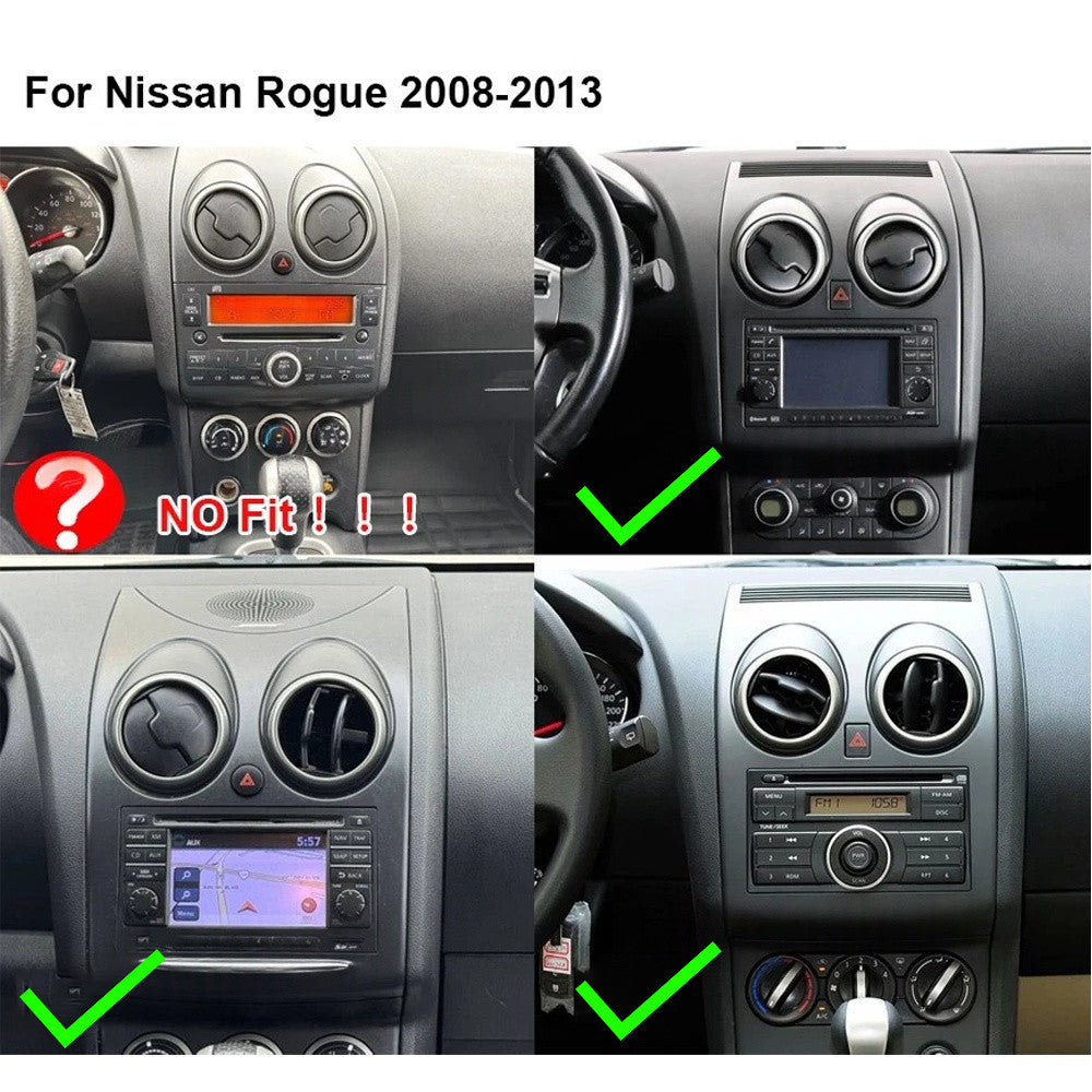 7 Android Auto Carplay for Nissan Rogue 2008-2013 Stereo Car Radio GPS Nav WIFI