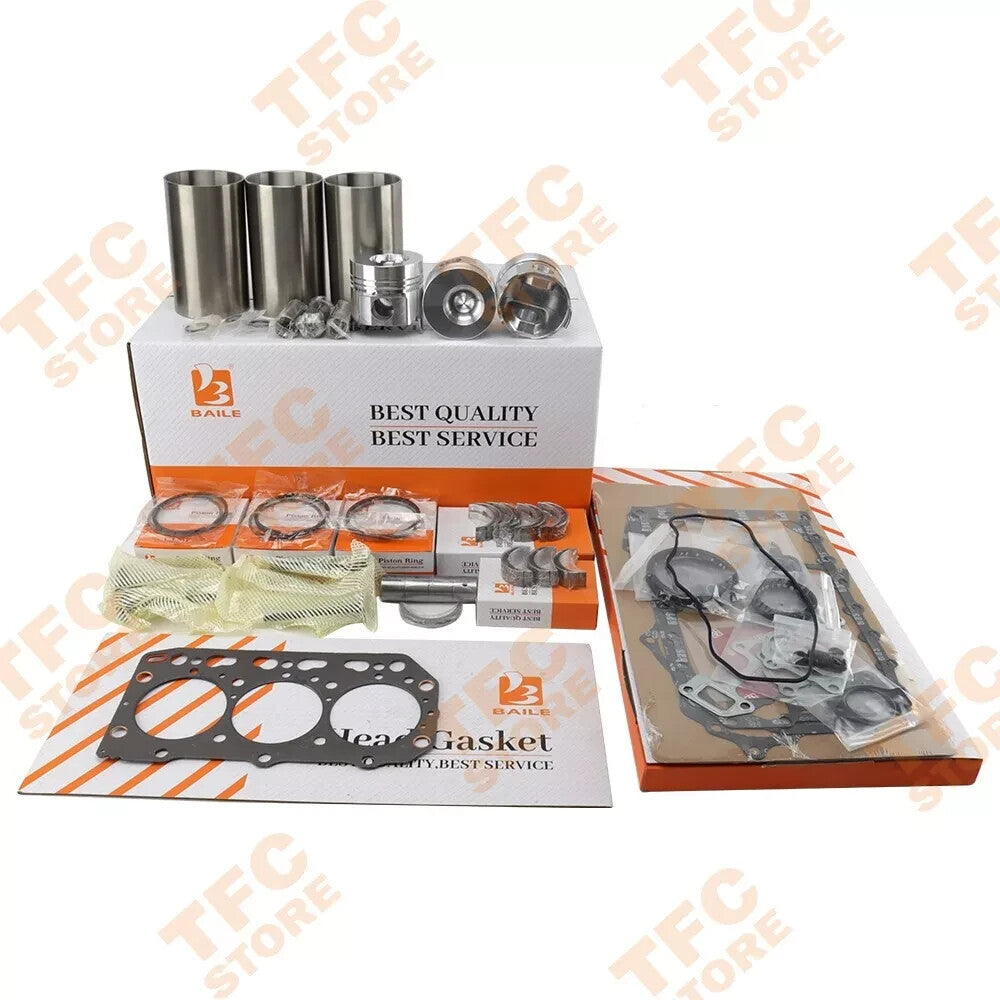 Yanmar 3TN78 3TN78L overhaul rebuild kit bearing gasket 129403-22010 78mm New