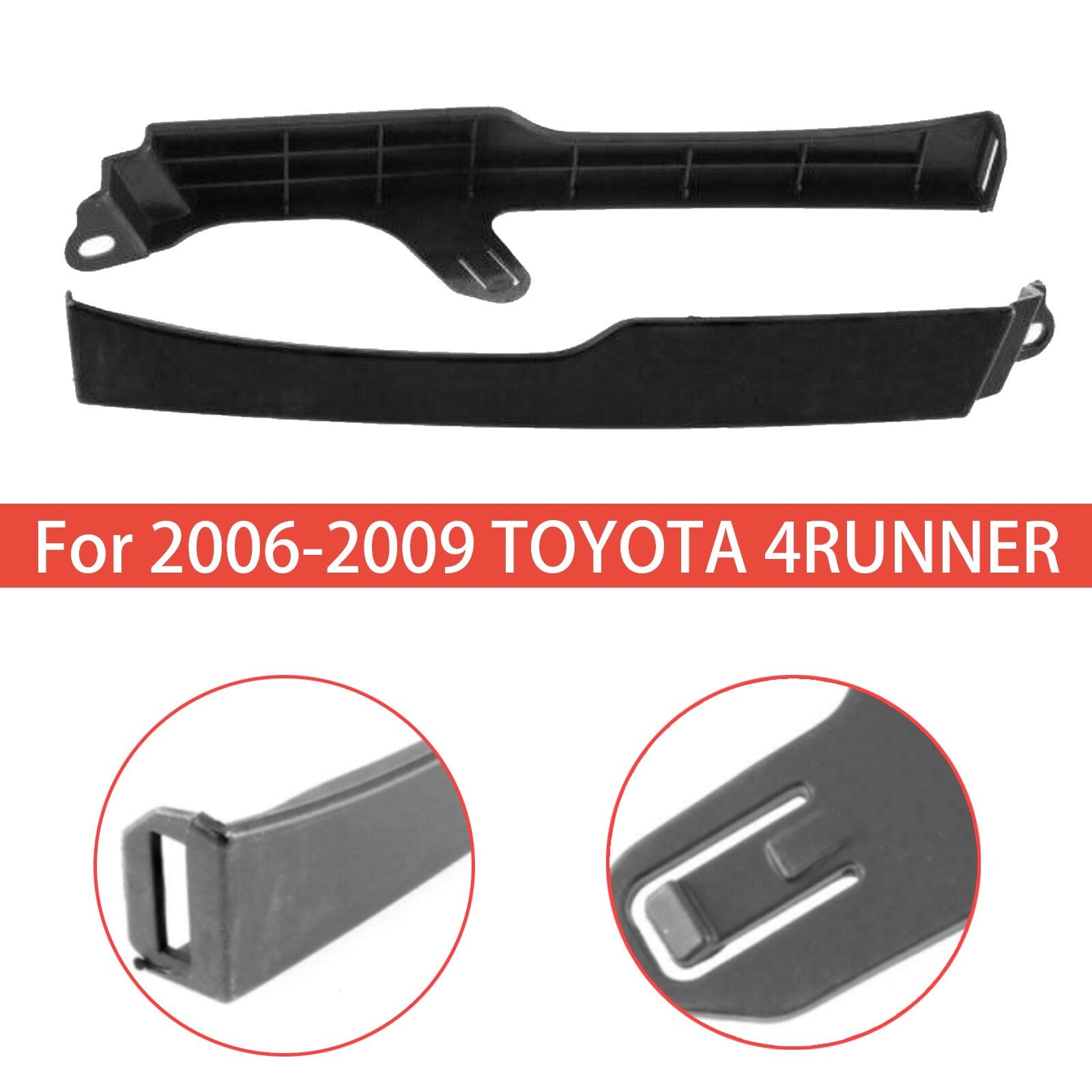 Front Bumper Grille Headlight Filler Trim Kit RH LH Fit 06-09 for TOYOTA 4RUNNER AT
