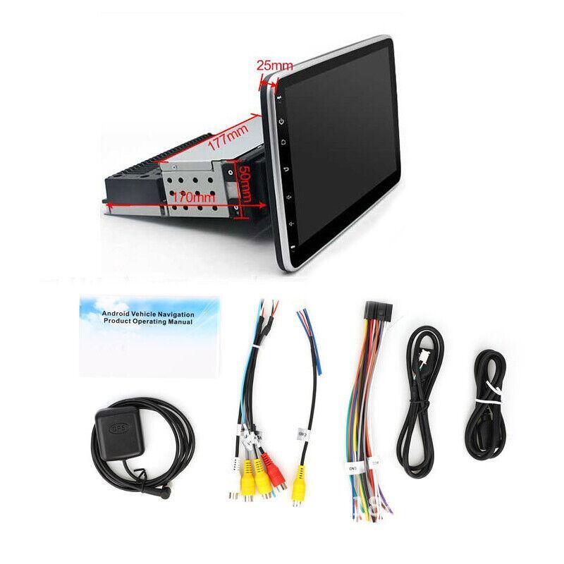 10.1-inch WiFi radio, Android 8.1, 2+32G stereo GPS MP5 player, single DIN quad-core. n