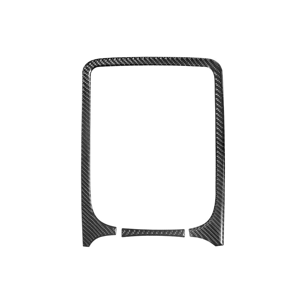 Carbon Fiber Radio Console Surround Frame Trim for Dodge Durango 2014-20 Type B