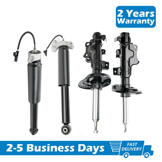 4-piece front and rear shock absorber struts with electric traction for Cadillac CTS RWD 2014-2019