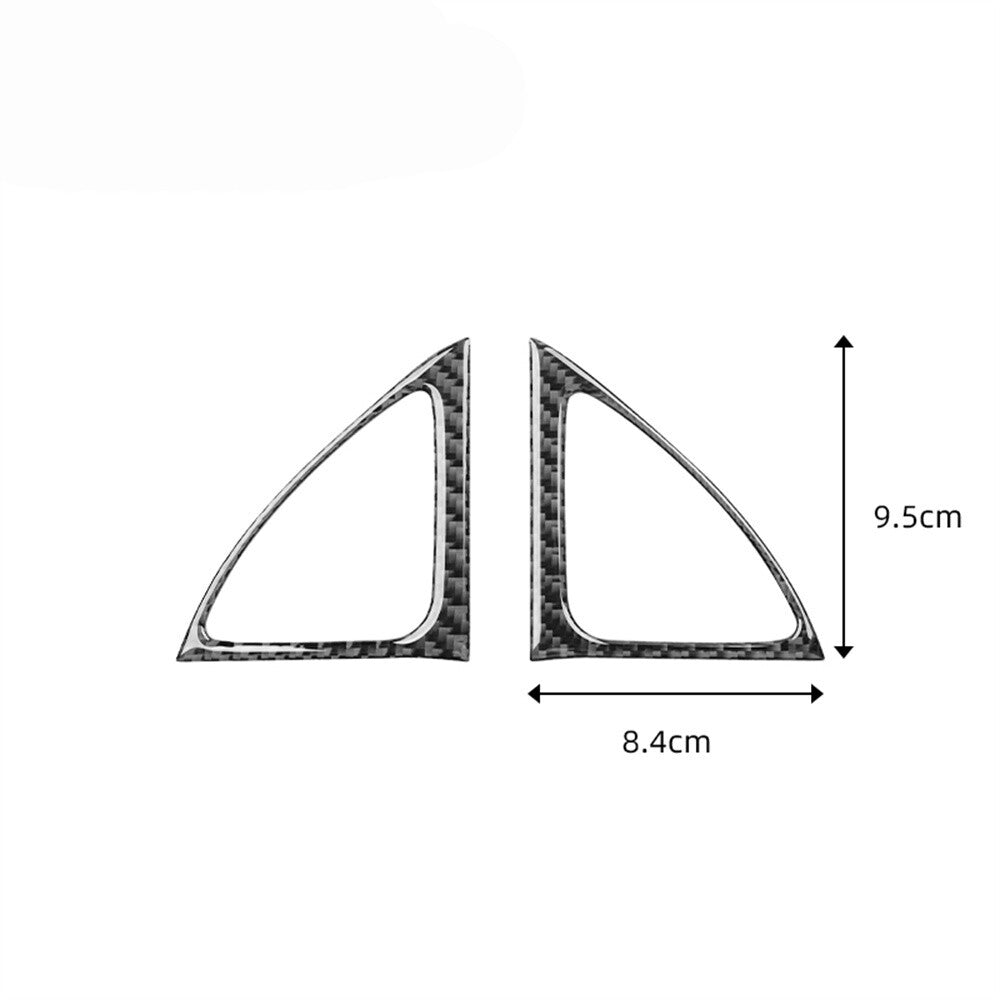 Chrome side rearview mirror cover decorative strip suitable for 2015-2019 for Mazda 2 Demio- v