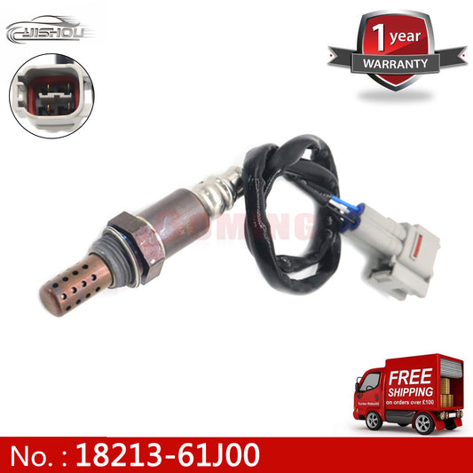 Lambda Oxygen Sensor 18213-61J00, compatible with 2000-2014 for Suzuki APV engines, 1.3L to 1.5L, 1.6L and above.