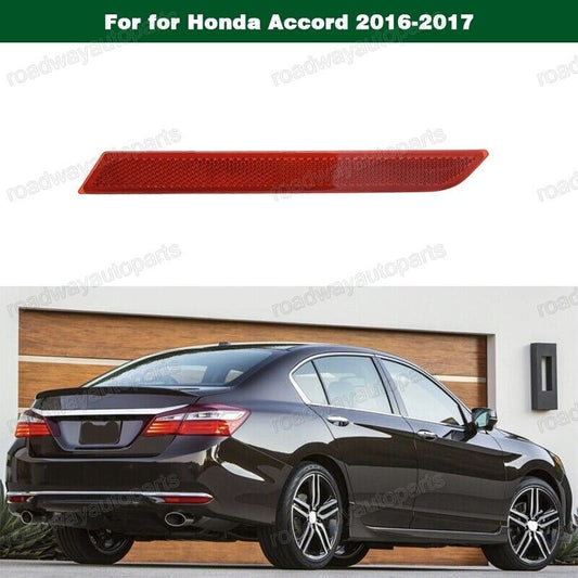 1 Pcs Right Passenger Side Rear Bumper Reflector Lamp for Honda Accord 2016-2017 Q