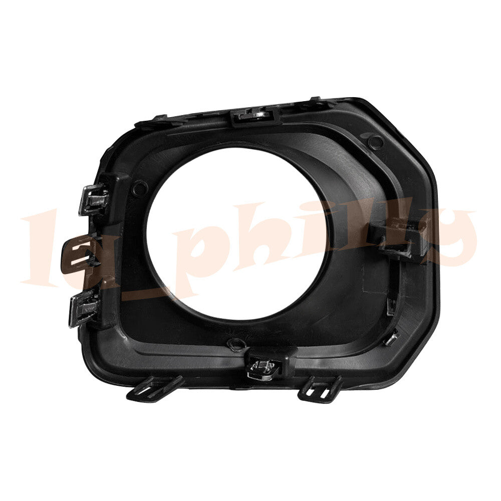 Right Fog Light Lamp Bezels Black Cover Chrome For 2016-20 for Toyota Tacoma