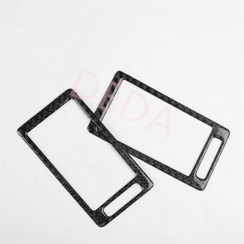 2¡ÁCarbon Fiber Side Air Vent Outlet Cover for Land Rover Discovery Sport 2015-19