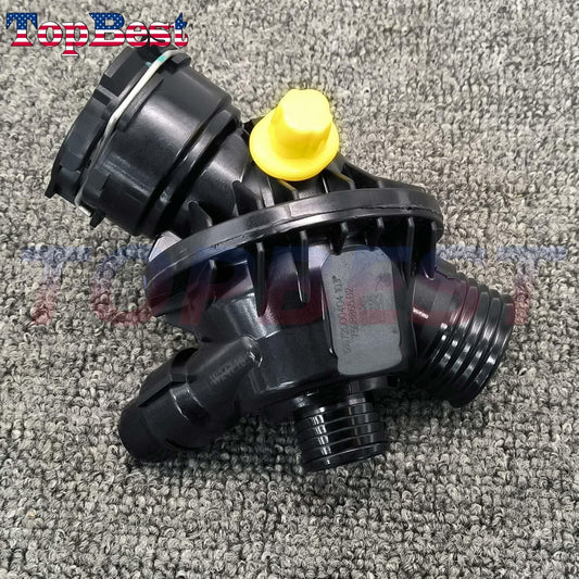 11537598865 Thermostat with housing suitable for BMW F15 F16 F22 F23 F30 F32 F33 F36 14-19 Q