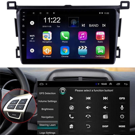9Android 10 Car Stereo 2+32GB GPS Playe for Toyota RAV4 Left Hand Drivie 13-18