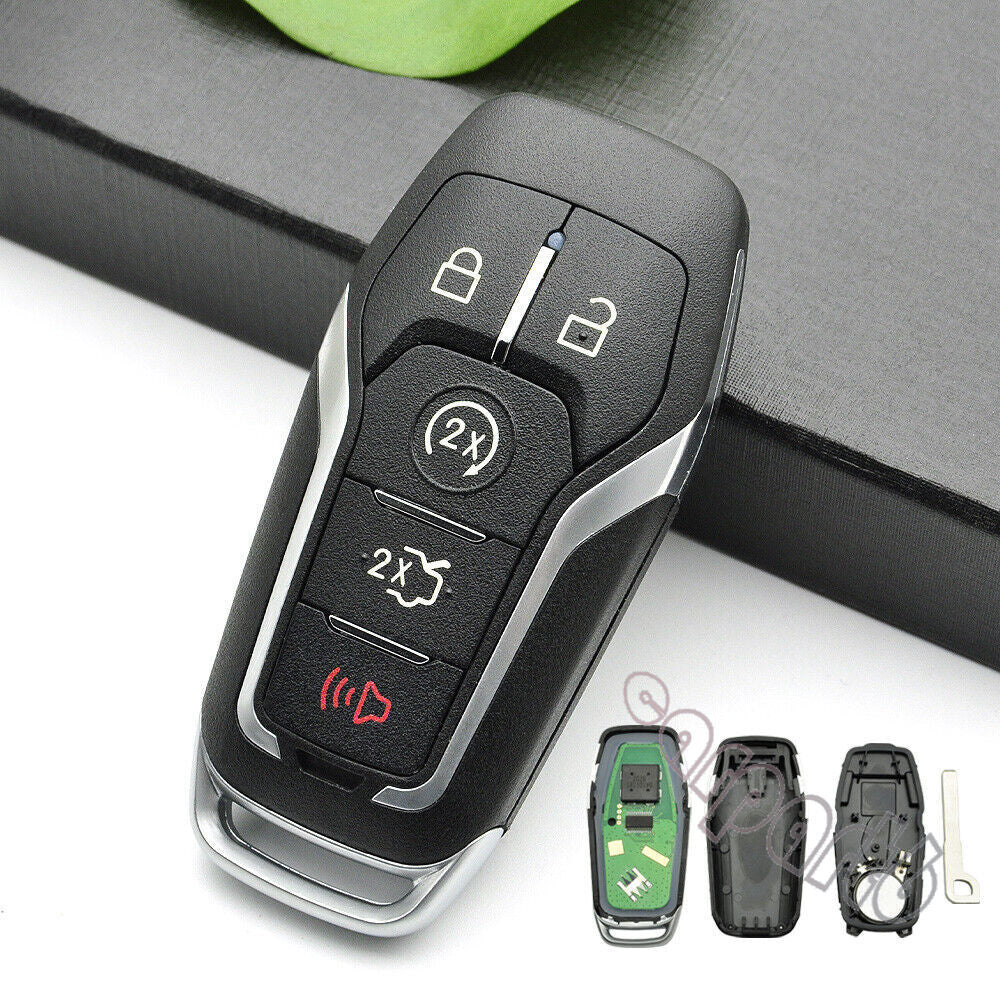 for Smart Car Remote Control Key Fob For 2015 2016 2017  for ford  Edge Explorer for Mustang Q
