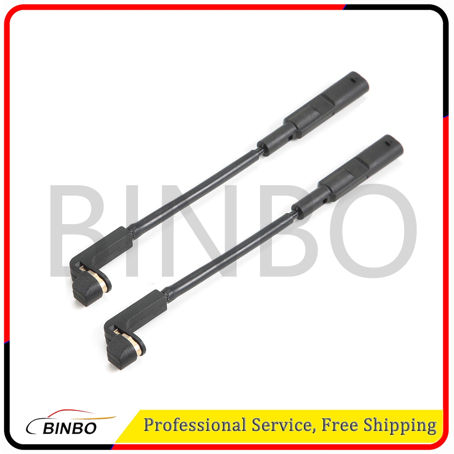 4 Pack Front Rear Brake Pads Wear Sensor for GMC for Chevrolet Silverado 1500 XL Q
