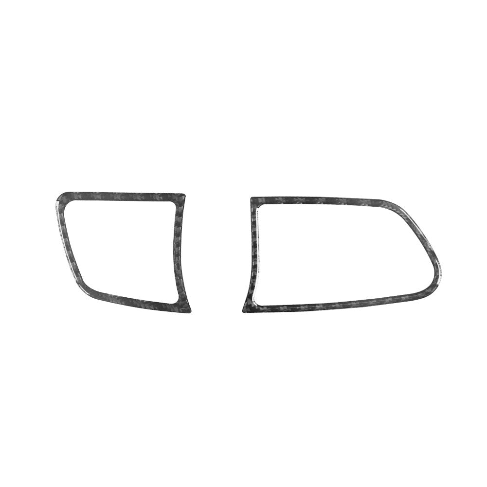 2Pcs Carbon Fiber Central Console Side Cover Trim for Mazda MX-5 Miata 2009-2015 v