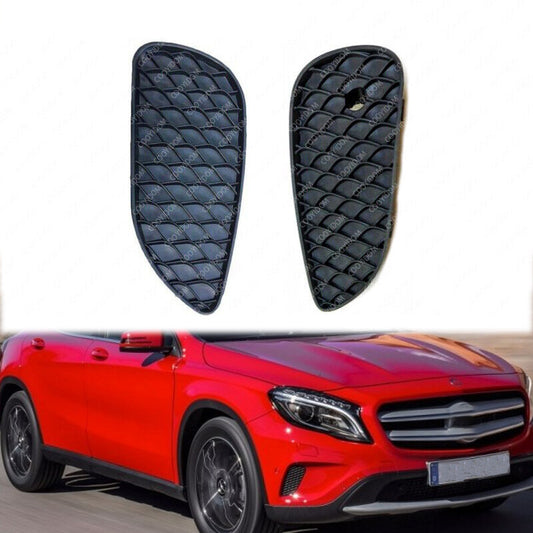 1 Pair Front Fog Lamp Grille Cover For MB CLASS X156 2013-2020 v