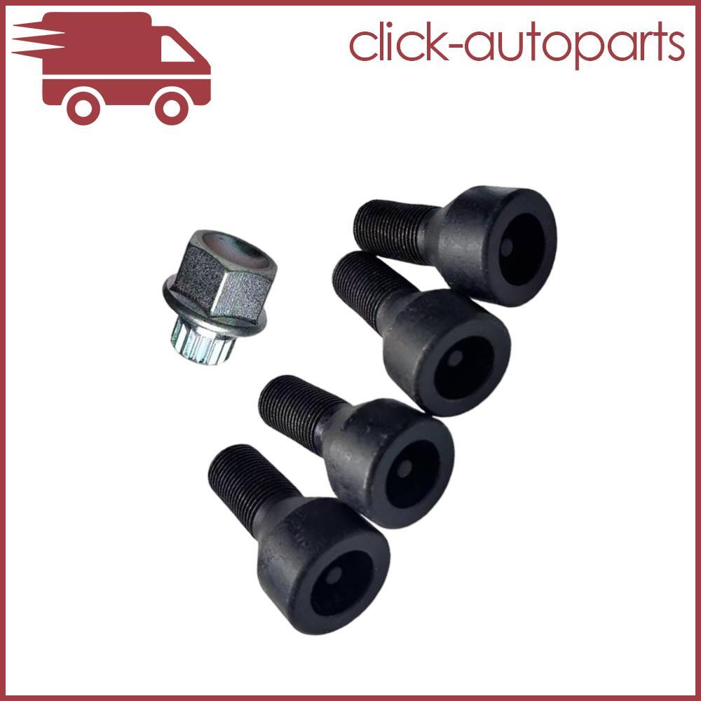 36136776076 Wheel Lock Lock Bolt Kit M14x1.25 Fit for BMW E70 F01 F02 F06 F10 F12 Q