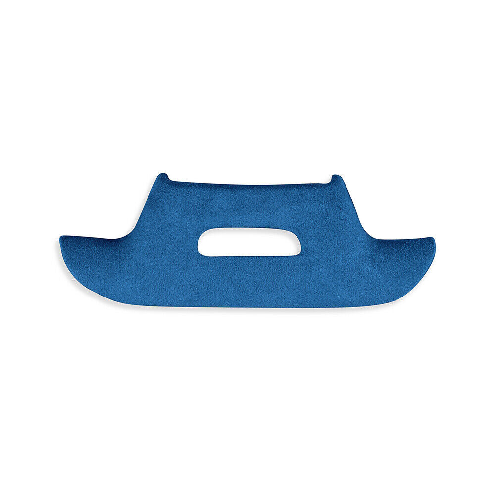 Car Steering Wheel U Type Cover Trim Fit for Chevrolet Camaro 2016-20 Blue Suede