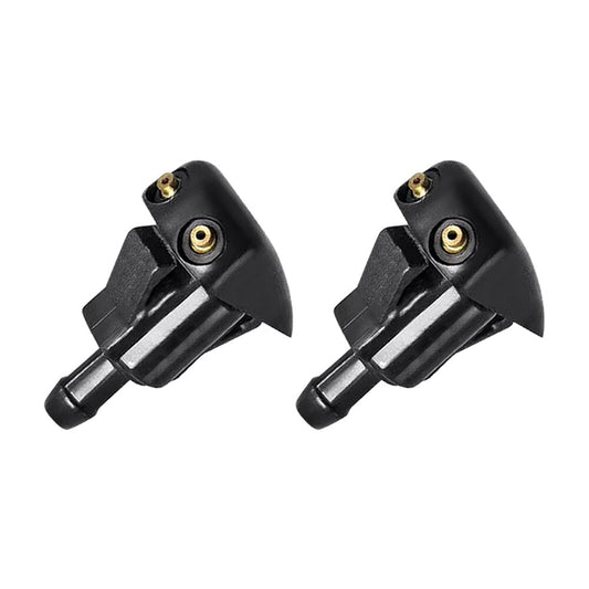 2Pcs Fit For LandCruiser 85381-60120 Black Windshield Washer Nozzle Replacement Q