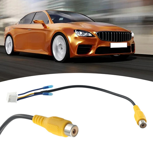 new 10-pin rearview spare camera cable adapter for car stereo radio/DVD players.