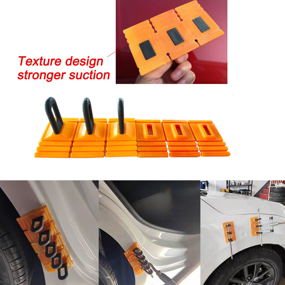 Heavy Duty Auto Dent Removal Kit, Glue Pulling Tabs, Blue Pulling Tools v