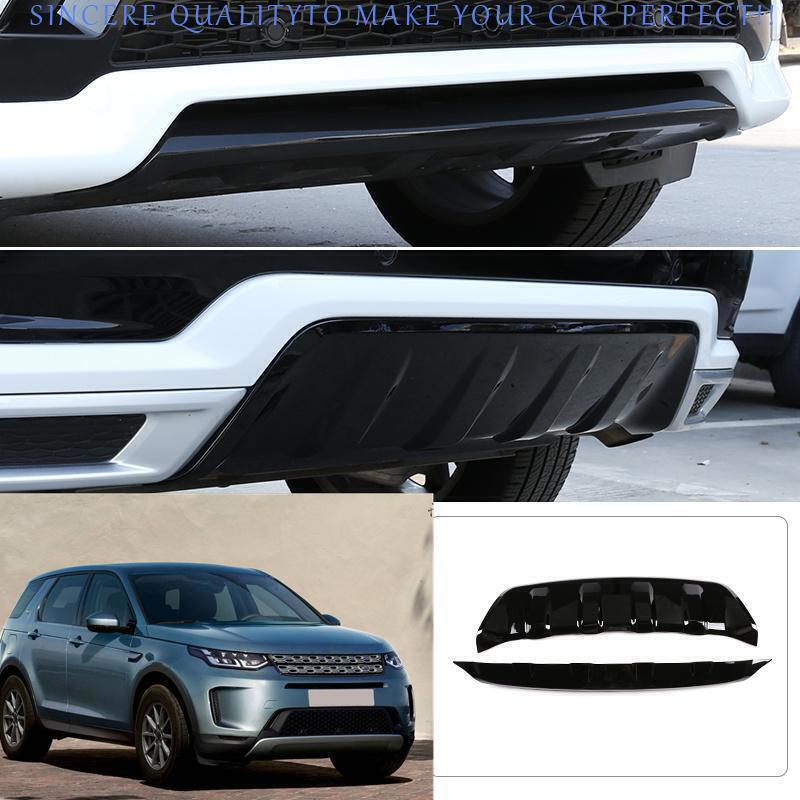 For Discovery Sport 2020-25 ABS Black Front Rear Bumper Bottom Guard Cover Trim