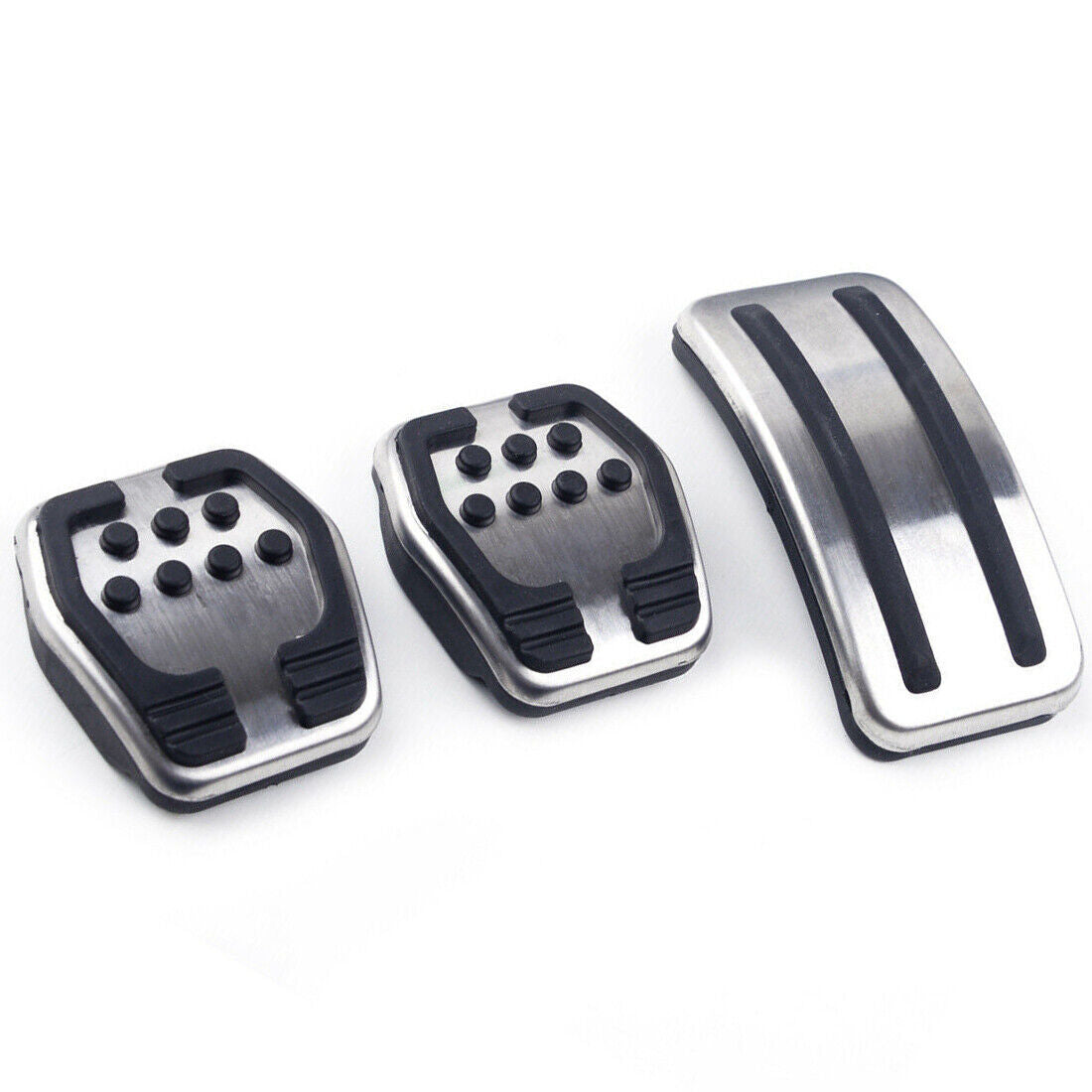 Car Brake Accelerator Clutch Pedal Covers Pad Set Manual  for ford  Focus 3 MK3 Q