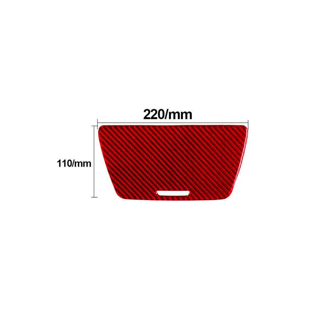 Carbon Fiber Climate Control Panel Cover Trim For Sonic 2012-2016 v
