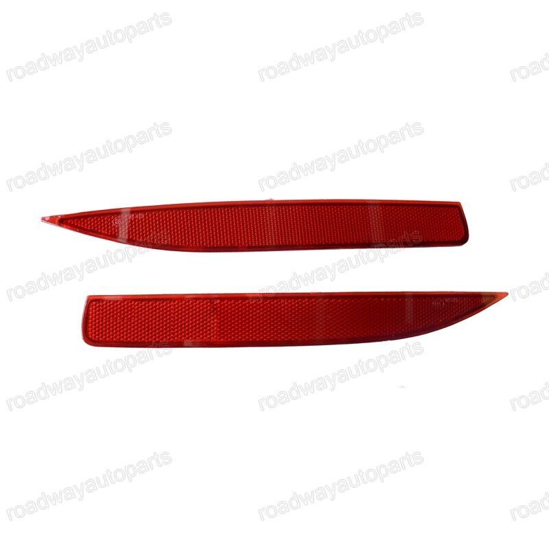 Pair Rear Bumper Red Reflector Light Lams for Toyota for Corolla 2019-20 Sedan EU