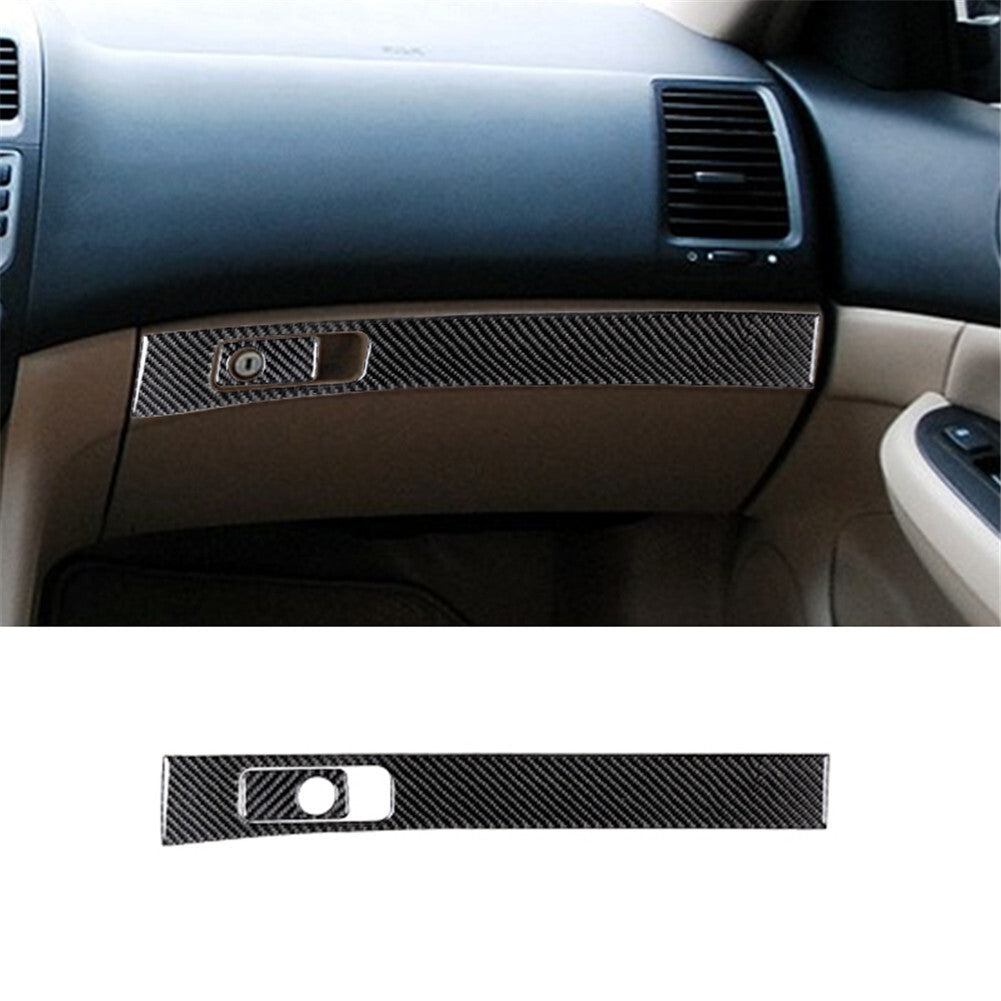 2X Carbon Fiber Central A/C Control Panel Trim For Tundra 2007-13 Type B v