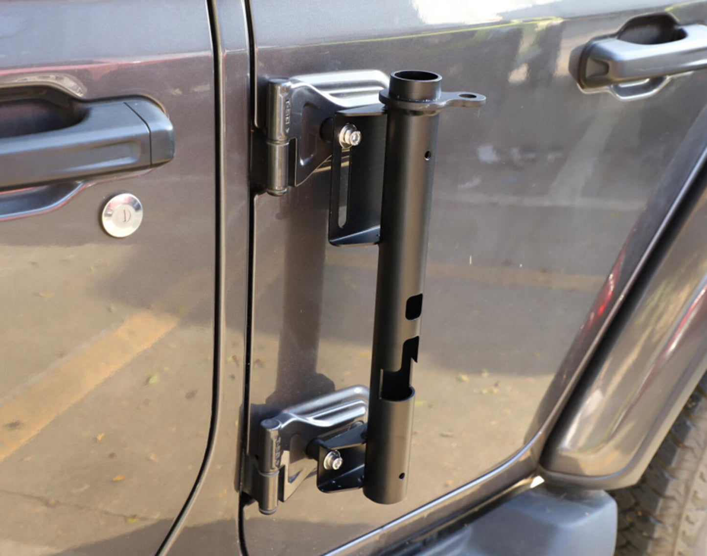 Solid Steel Flagpole Holder for Jeep for Wrangler JL JLU JT 2018-2023 Multi-Function