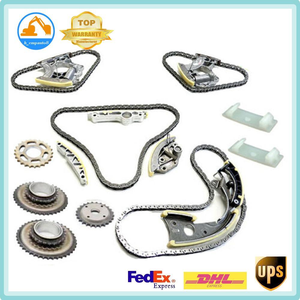 Fit for Audi Q5 A6 3.2 3.0 V6 for A8 S8 4.0 V8 CCAA CALA Engine Timing Chain Kit w/Gears