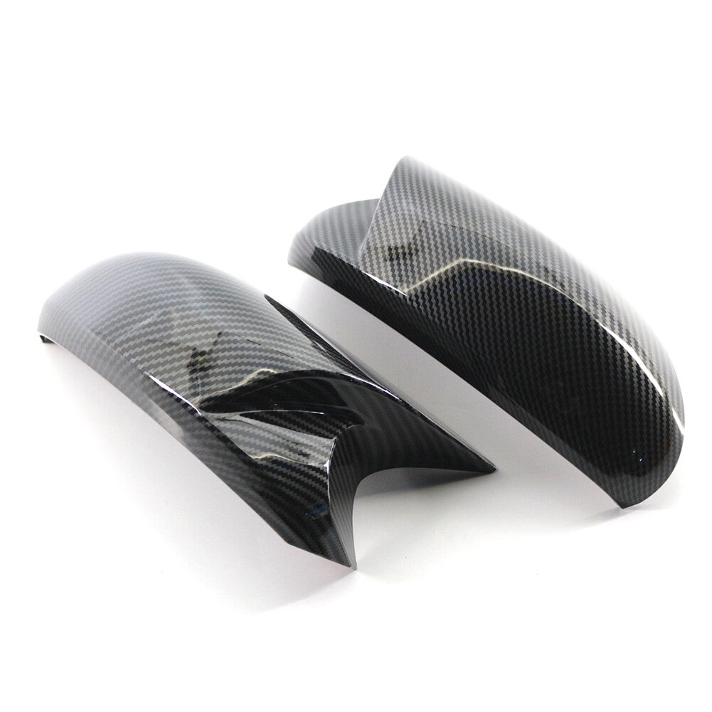 Pair Rearview Mirror Cover Caps for BMW E81 E82 E87 E88 E90 E91 E92 E93 PRE-LCI