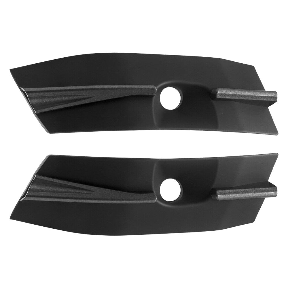 2pcs Front LH+RH Bumper Radiator Radar Hole Cover For 16-18 for Lexus ES350 ES300 Q