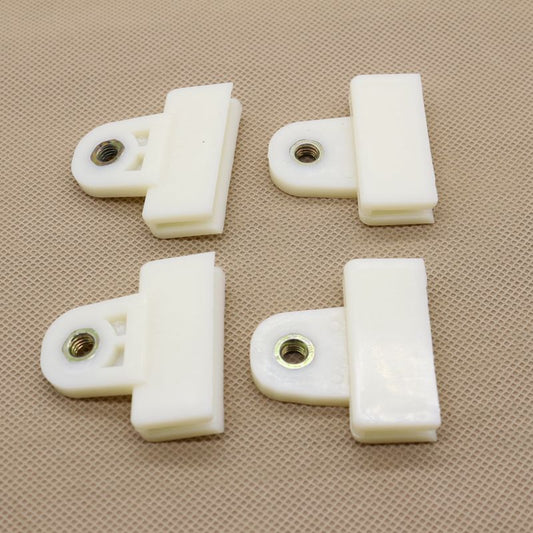 4-piece support clip for Nissan D21 hardware front-edge pickup door and window glass brackets