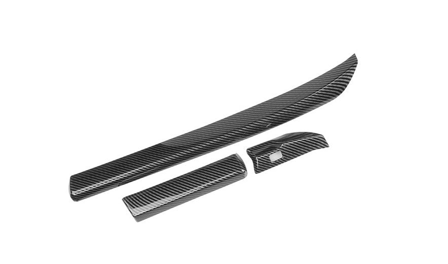 Carbon Fiber Central Console Dashboard Strip Trim FOR 2008-2012 for Honda Accord 8th