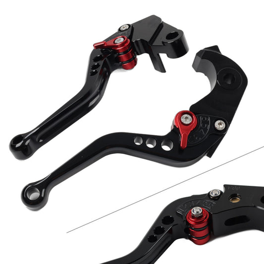 for Kawasaki 06-12 ZX10R & 07-13 ZX6R & 11-12 Z750R Short Brake Clutch Levers Q