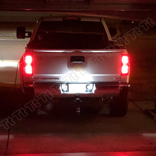LED License Plate Light for Silverado for GMC for Sierra 1500 2500 HD 2014-2022- v