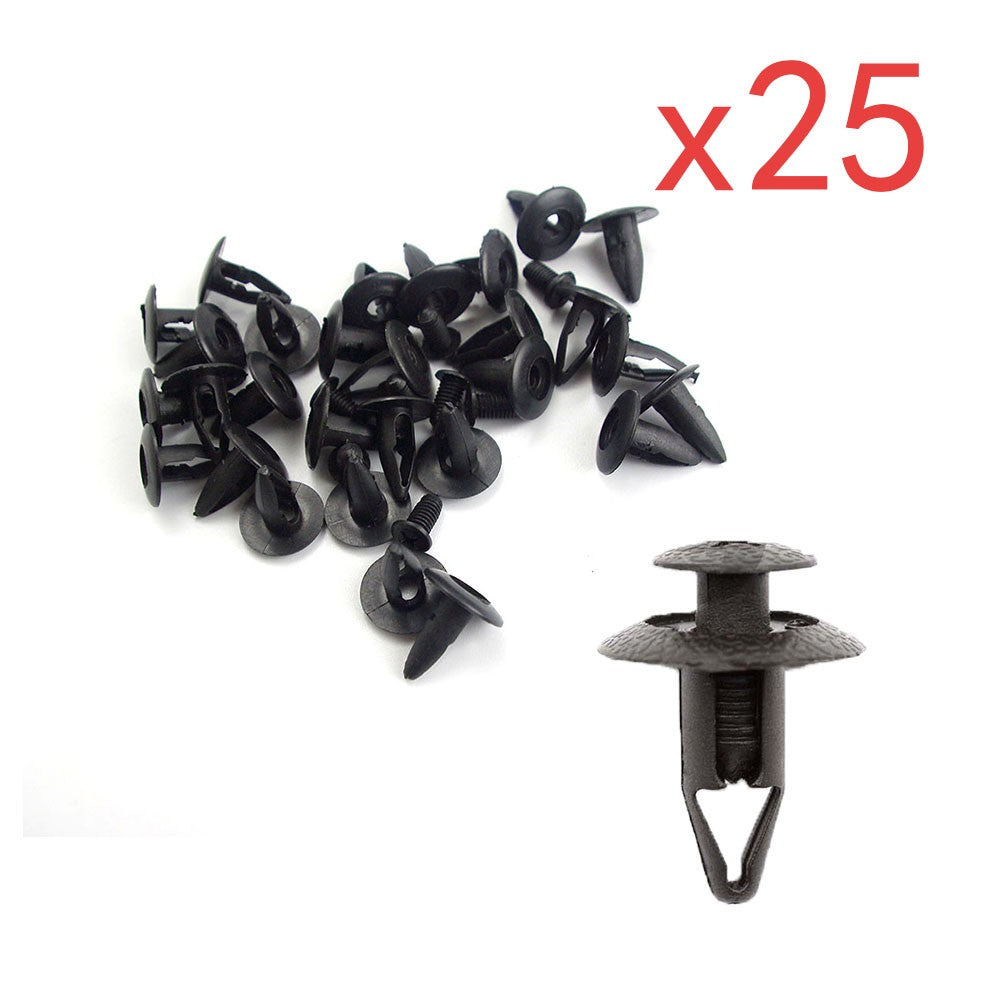 Set of 25 for Ford for Mazda NA0156145 Wheelbox Clip Clip Cover Wheel Run Attachment