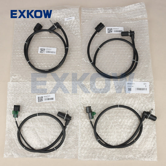 4PCS/Set ABS Sensor for Mitsubishi Pajero 2000-2006 MR569411 MR56941 MR407270 Q