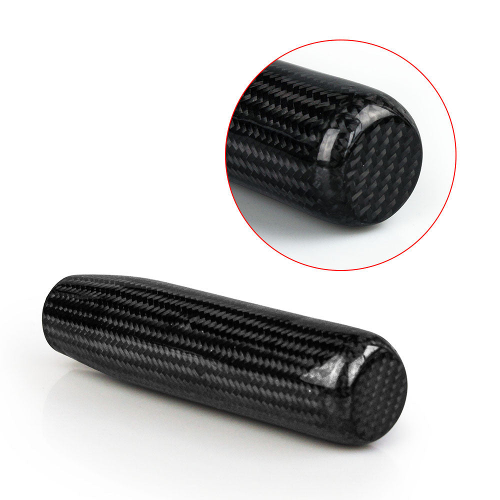Carbon Fiber 129mm Manual Transmission Gear Shift Knob for Audi TT S3 Aluminum