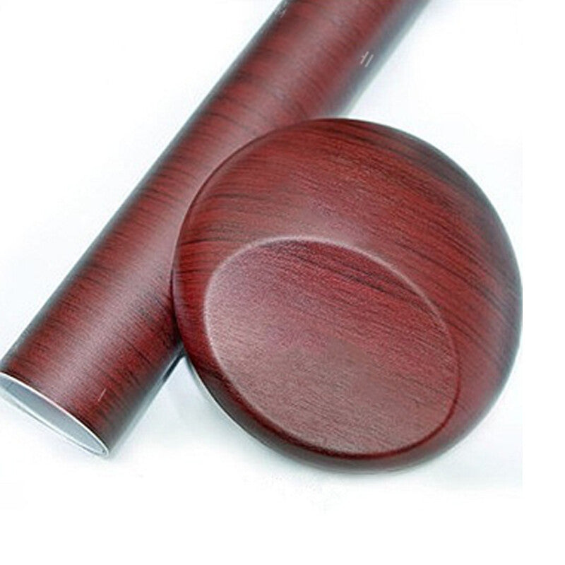 12x40 inch Car Interior DIY Wood Texture Grain Vinyl Packaging Sticker Decal Sheet Cover - n