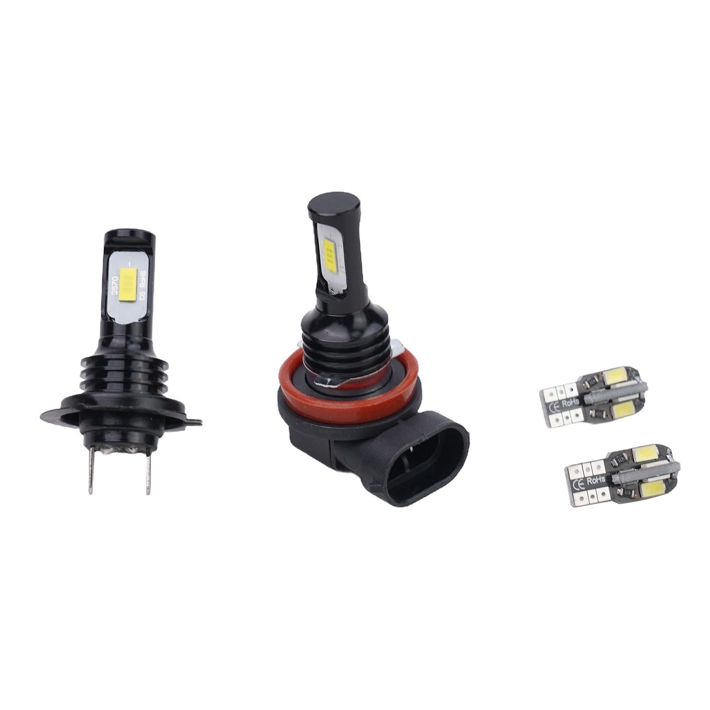 4Pcs LED Headlight Parking Light Bulbs White for Suzuki GSXR 600 750 2011 - 2020 Q